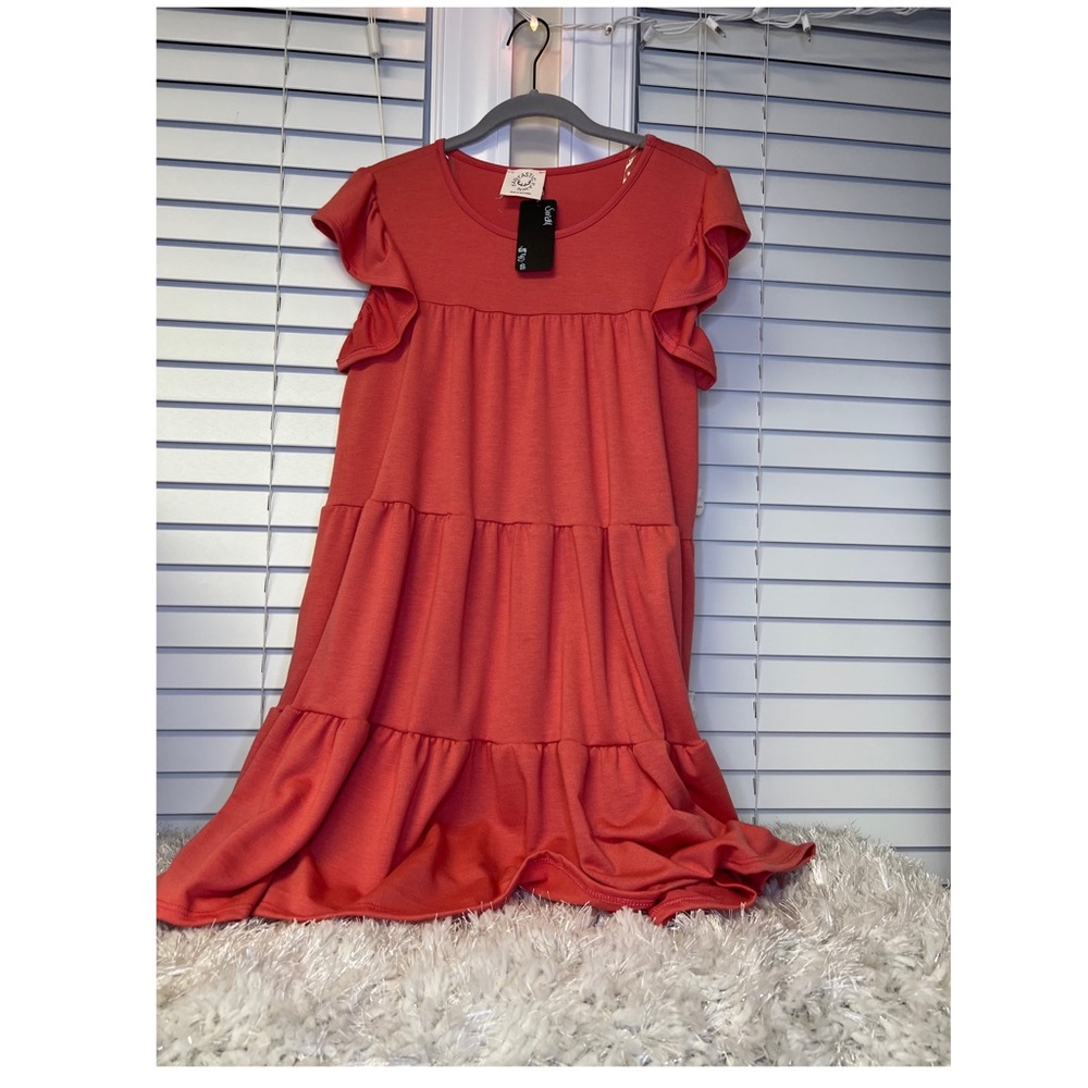 Coral sundress